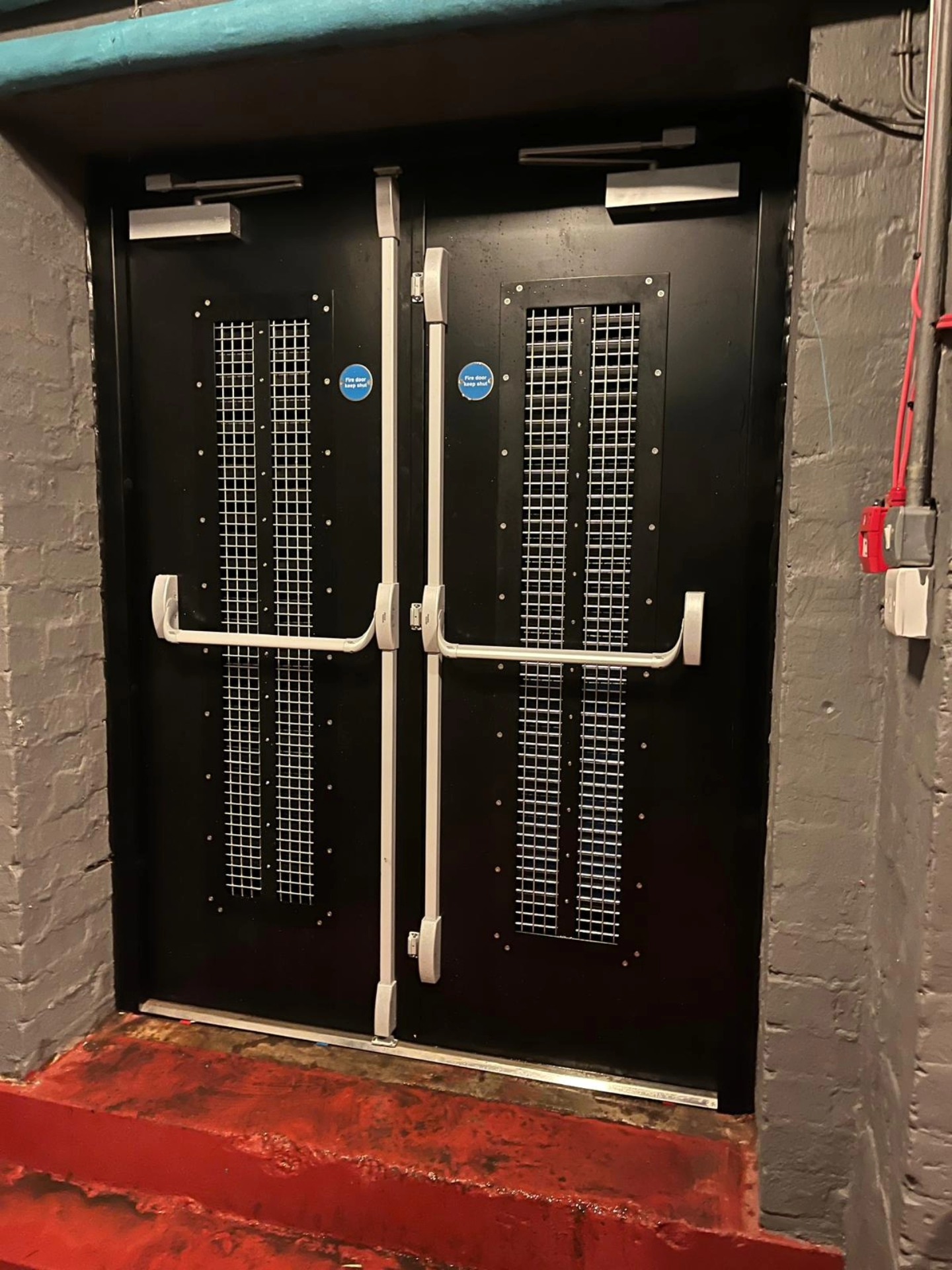 580796613_1232540768893915_8111432331725350608_n Fire-Rated Louvred Double Steel Security Doors Installed at Hillstone Primary School Boiler House in Birmingham