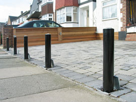 protect your car from driveway theft new security barriers supplied and fitted