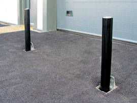 buy direct supplied & fitted retractable security bollards