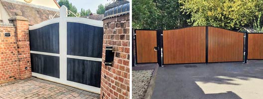 Residential gates from Taundry Doors