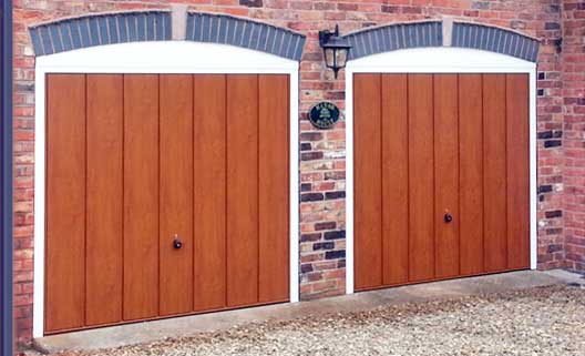 Up and over garage doors from Taundry Doors